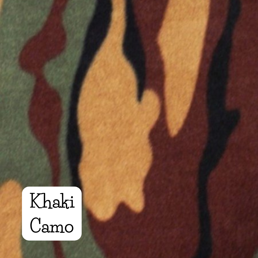 Khaki Camo Fleece