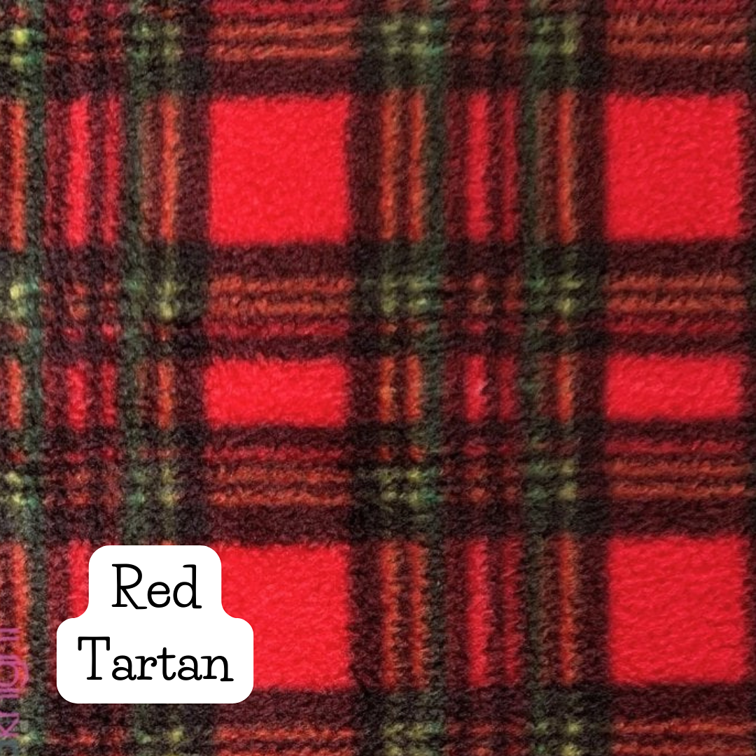 Red Tartan Fleece