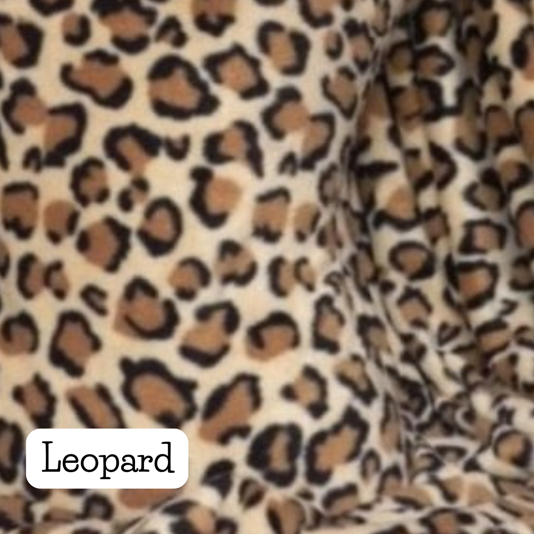 leopard fleece