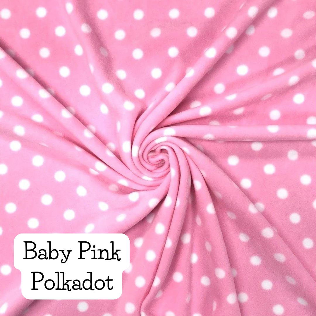 baby pink polkadot