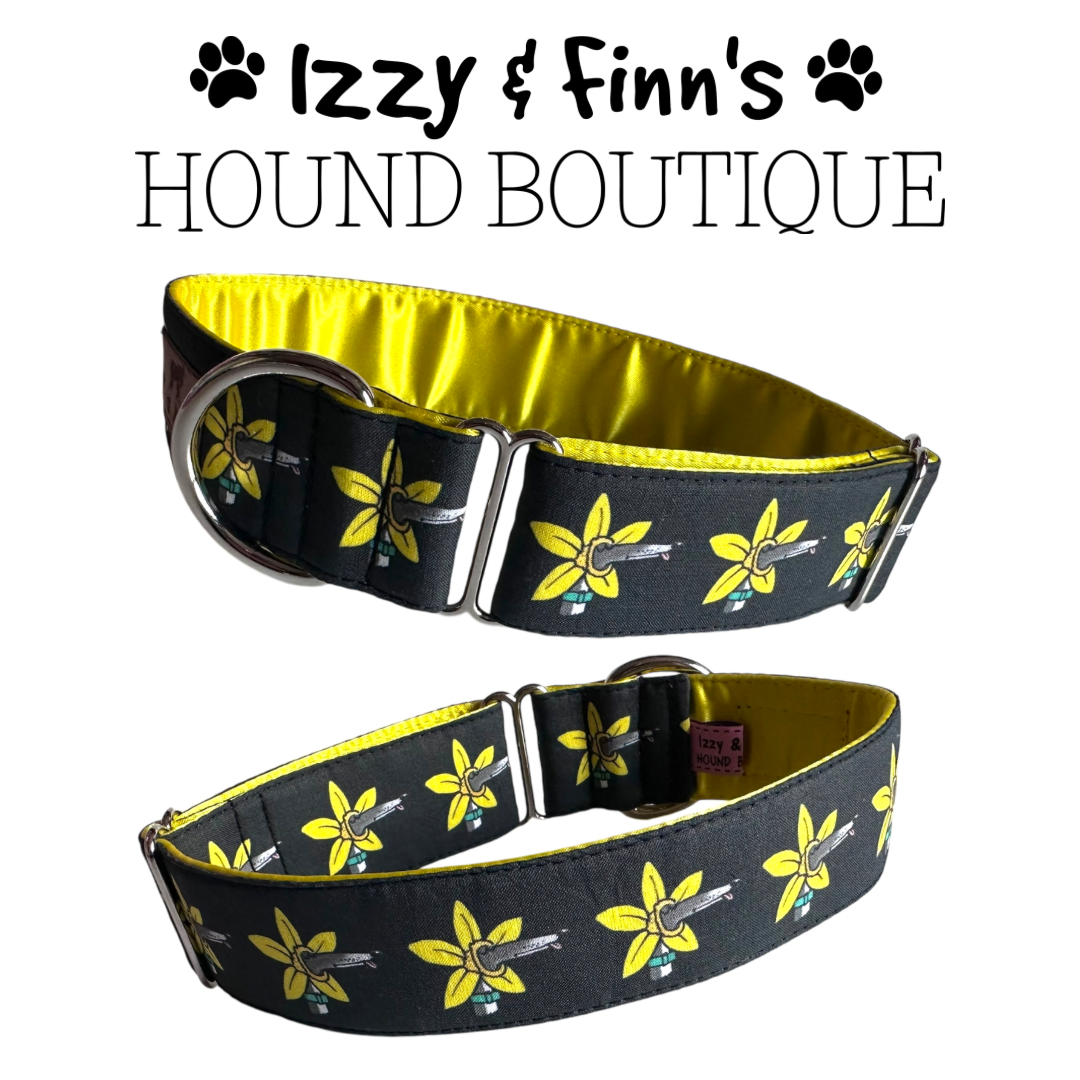 *NEW* Richard Skipworth 'Derpodil' Fabric Collars  **Made to Order**