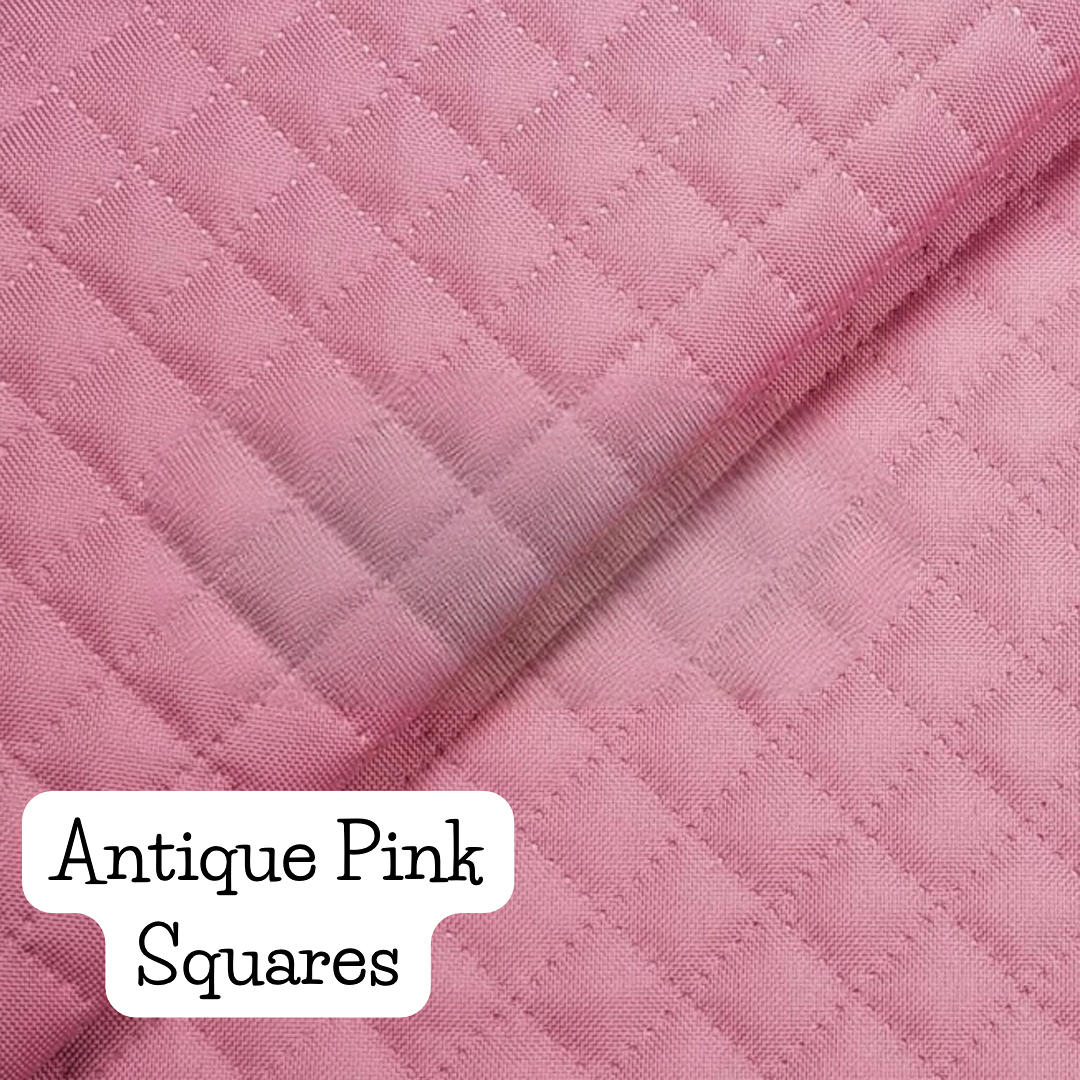 Antique Pink Squares