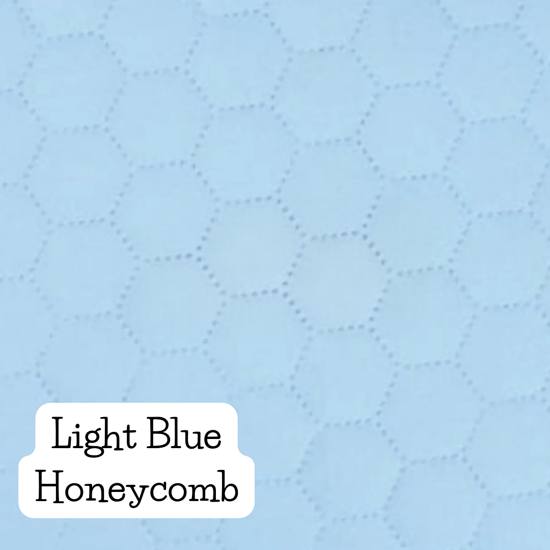 Light Blue Honeycomb