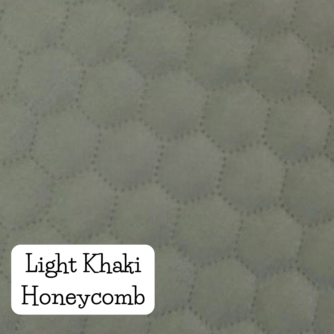 Light Khaki Honeycomb