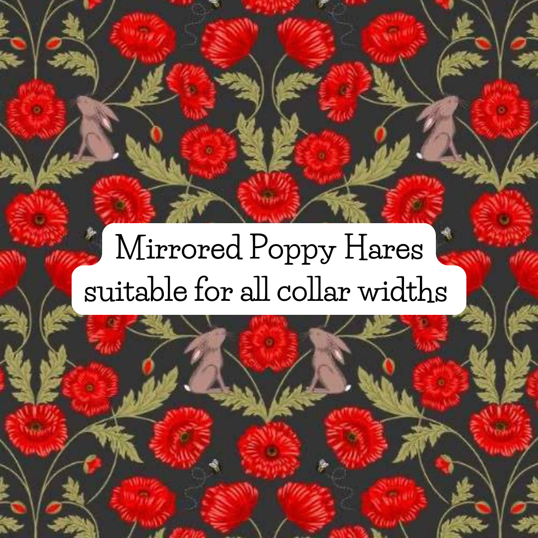 Mirrrored Poppy Hares