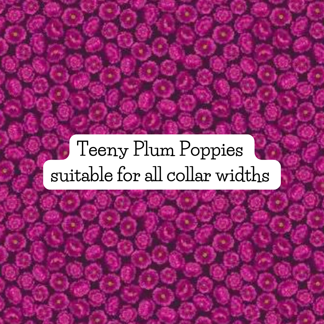 Teeny Plum Poppies