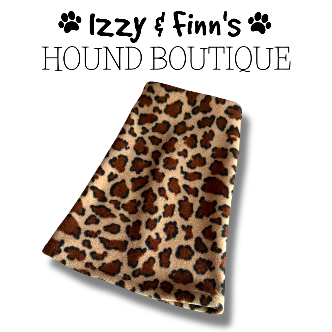 Ready Made - Leopard Fleece Snood