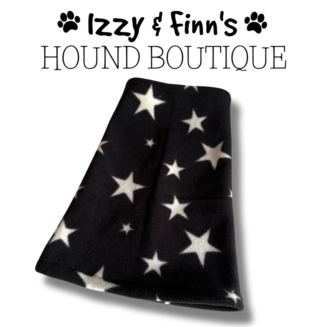 Ready Made - Black Stars Fleece Snood