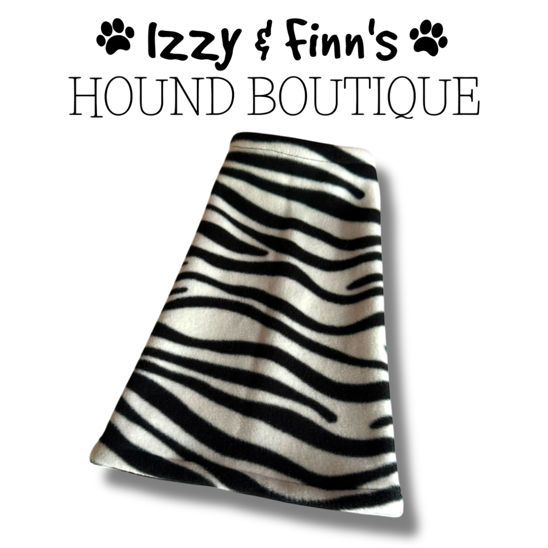 Ready Made - Zebra Fleece Snood