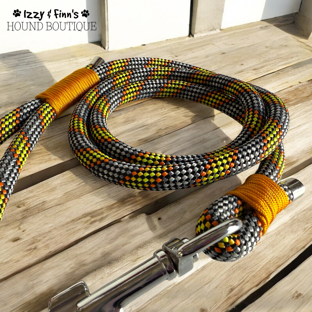 4ft 'Racer' Braided Rope Clip Lead