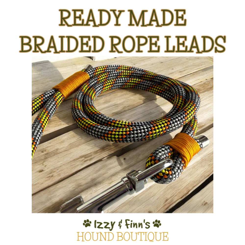 Ready Made Braided Rope Leads