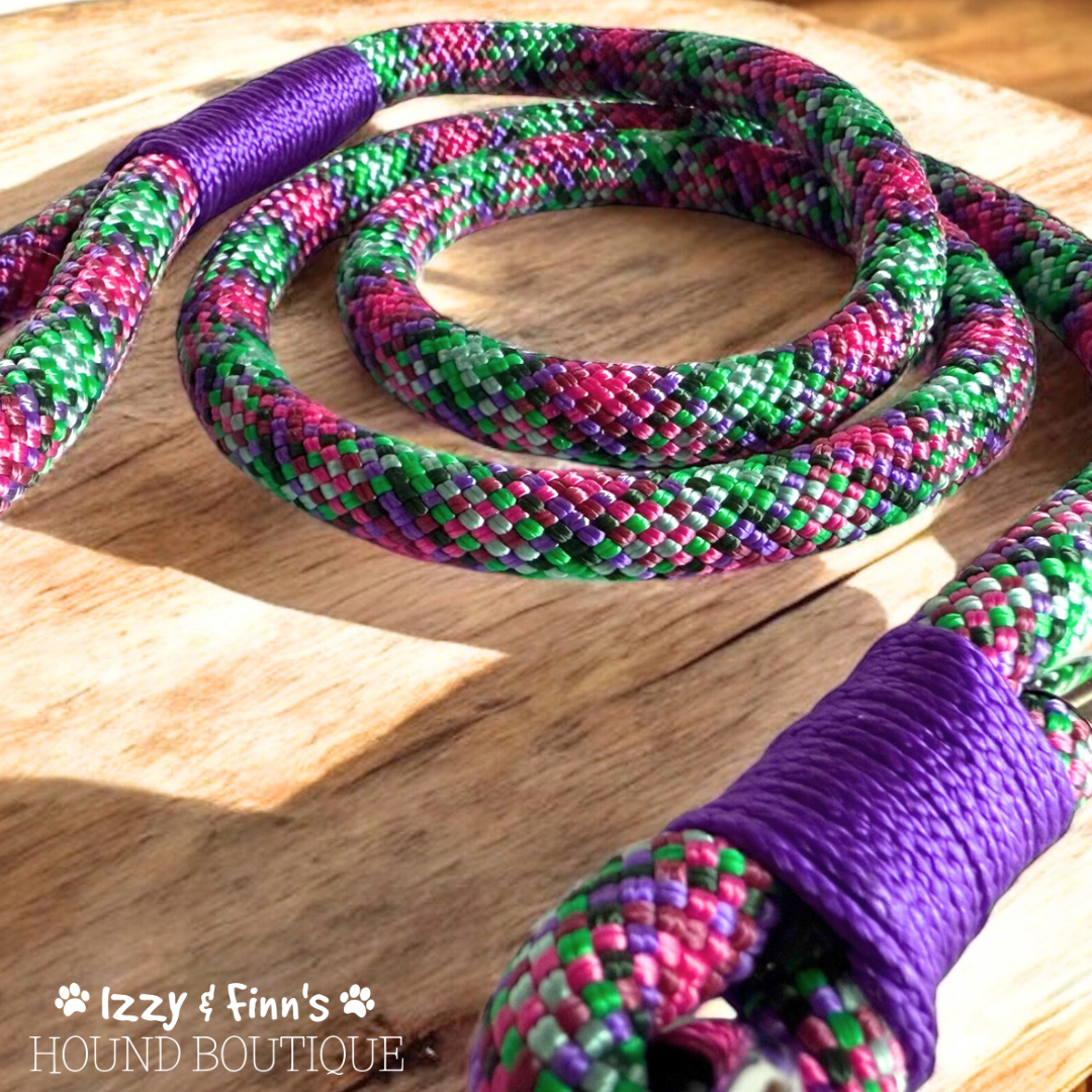 4ft 'Halloscene' Braided Rope Clip Lead