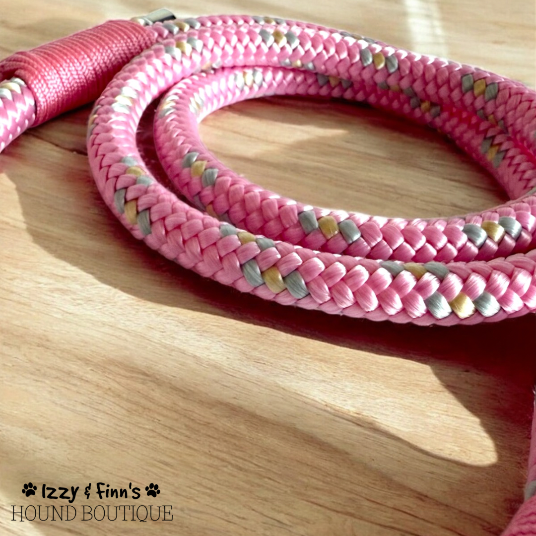 4ft 'Princess' Braided Rope Clip Lead