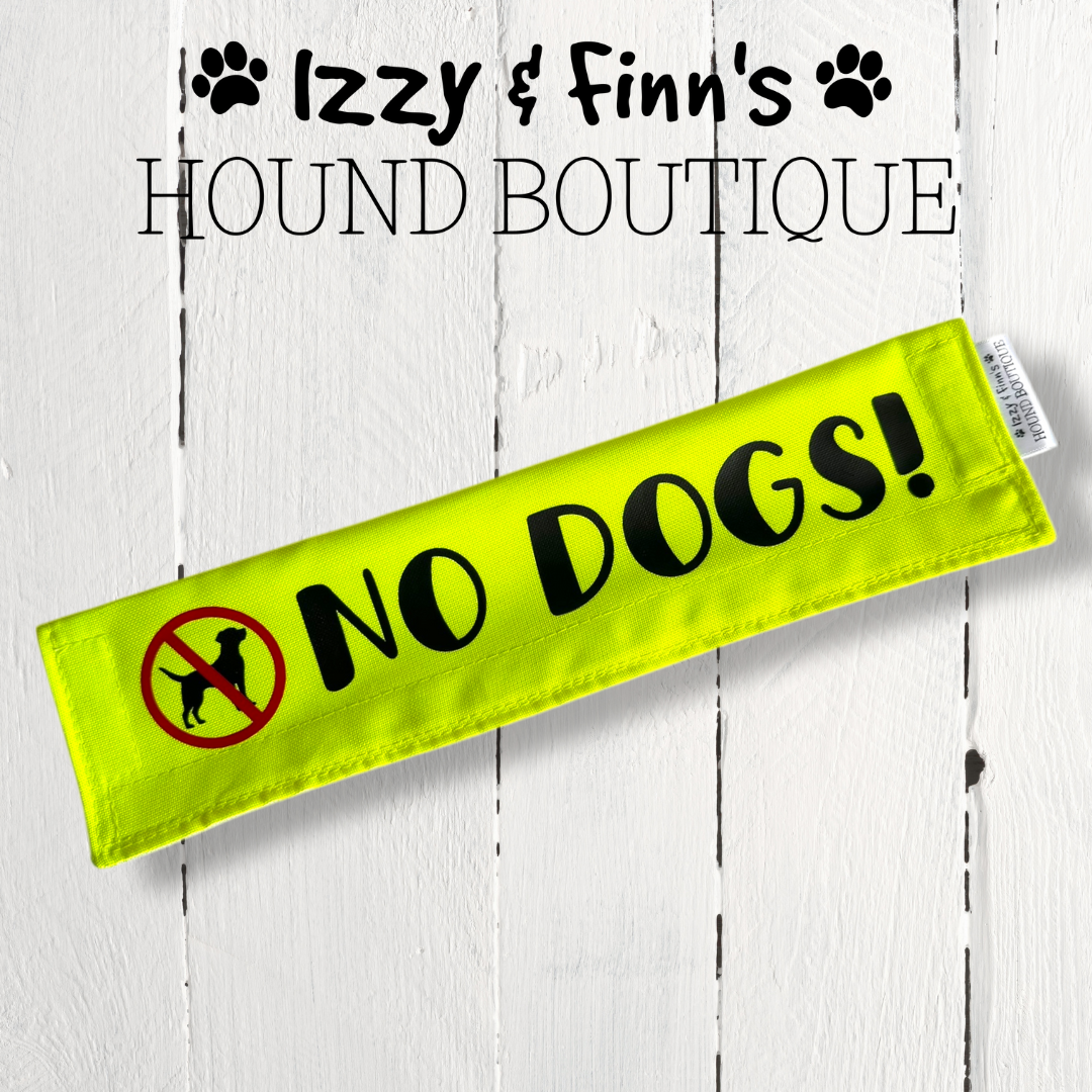 Dog Lead Sleeve Cover - NO DOGS
