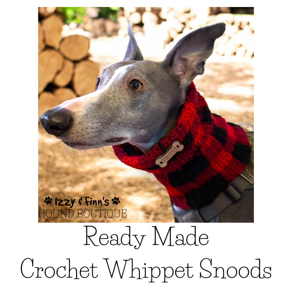 Ready Made Wool Greyhound Snoods