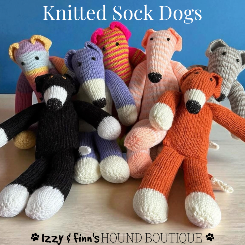 Knitted Sock Dogs