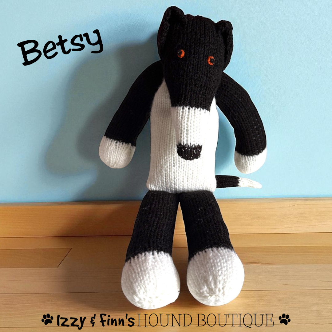 Betsy - The Knitted Sock Dog