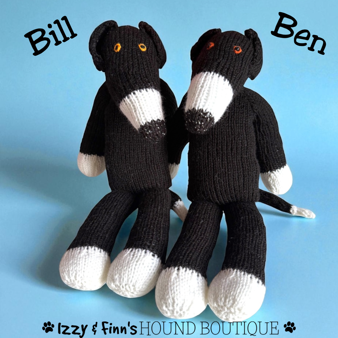 Bill & Ben - The Knitted Sock Dogs