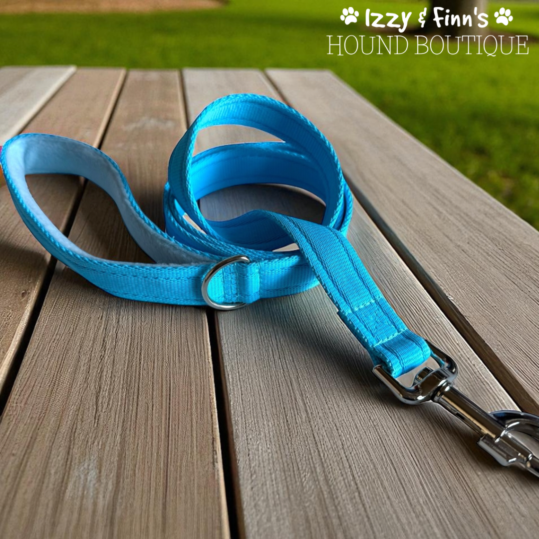 4ft Sky Blue Cushion Web Lead