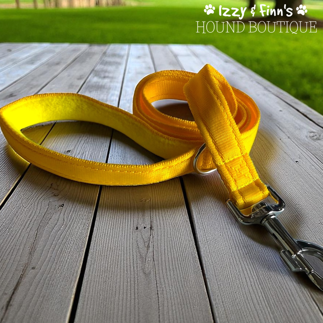 4ft Yellow Cushion Web Lead