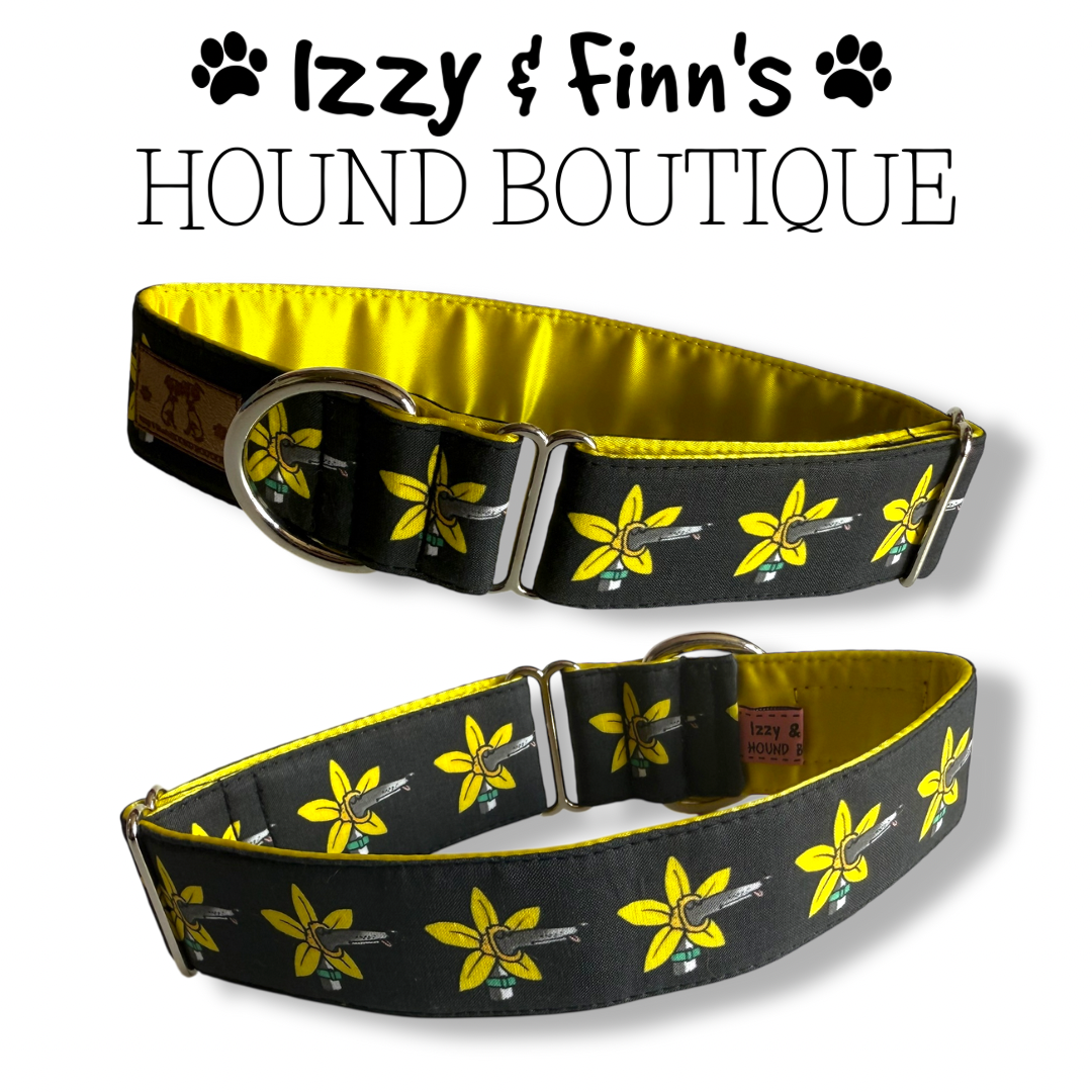 1.5" Richard Skipworth Derpodil Greyhound House Collar