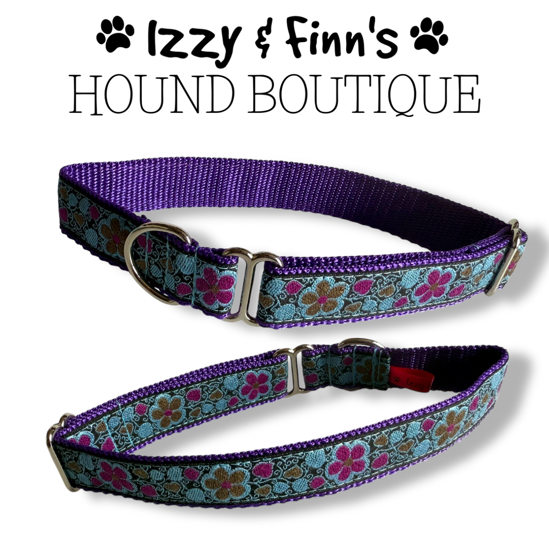 1" 'Beatrice' Greyhound Jacquard House Collar