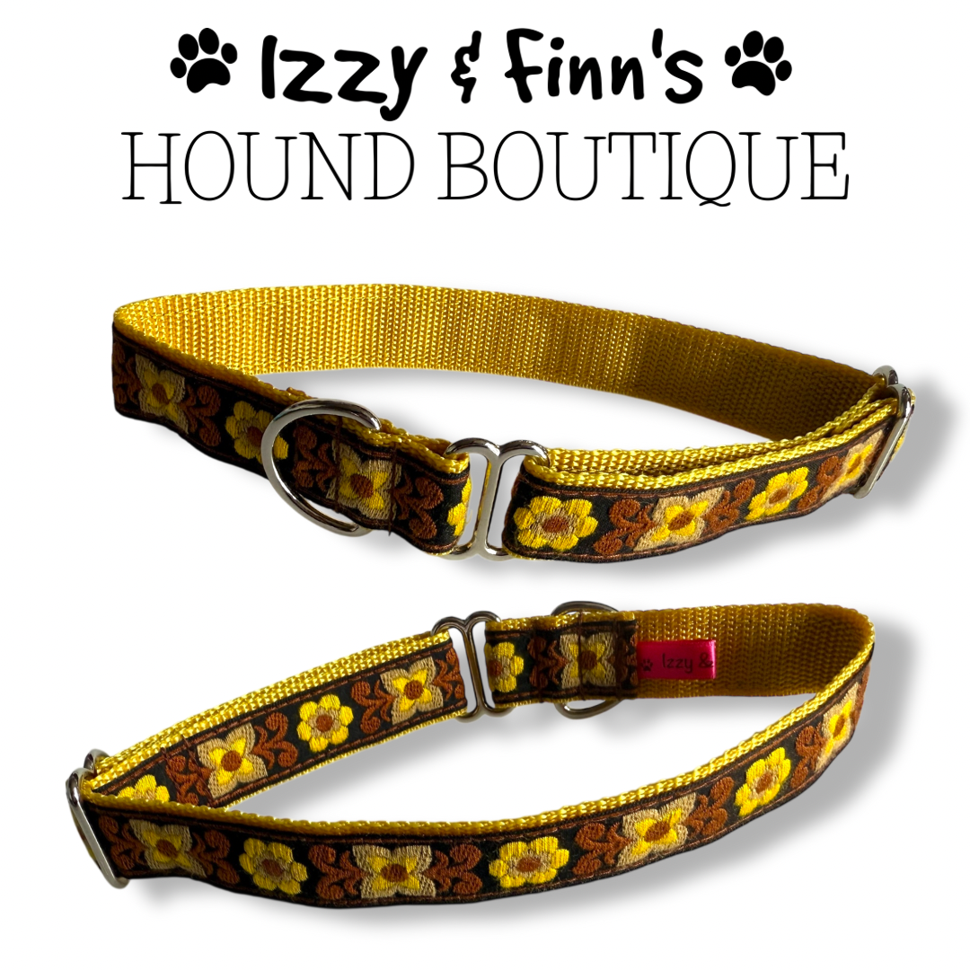 1" 'Flora' Greyhound Jacquard House Collar