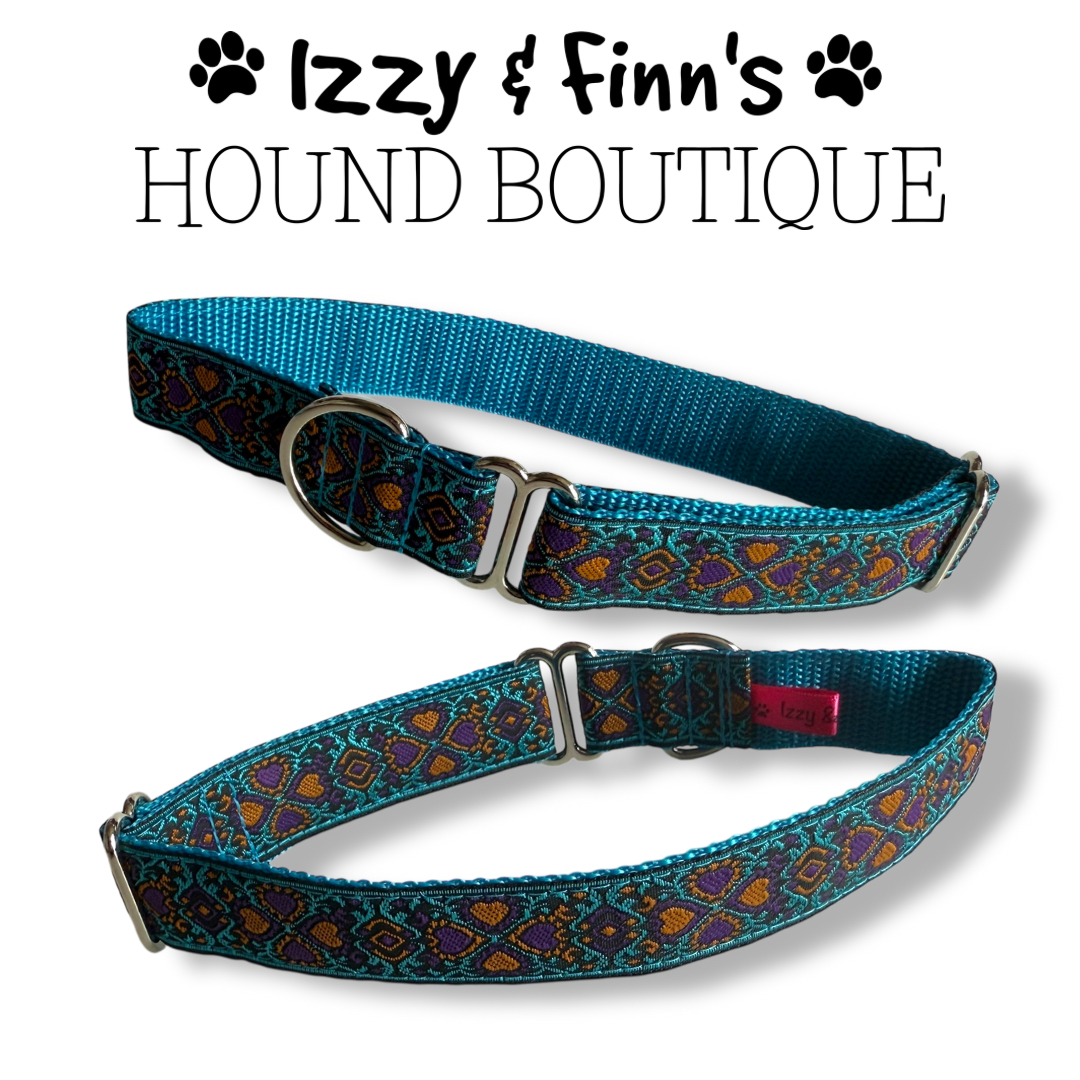 1" 'Cordelia' Greyhound Jacquard House Collar