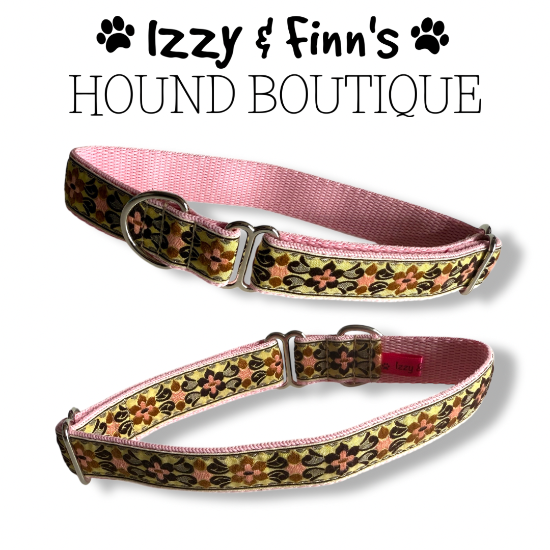1" 'Eleanor' Greyhound Jacquard House Collar