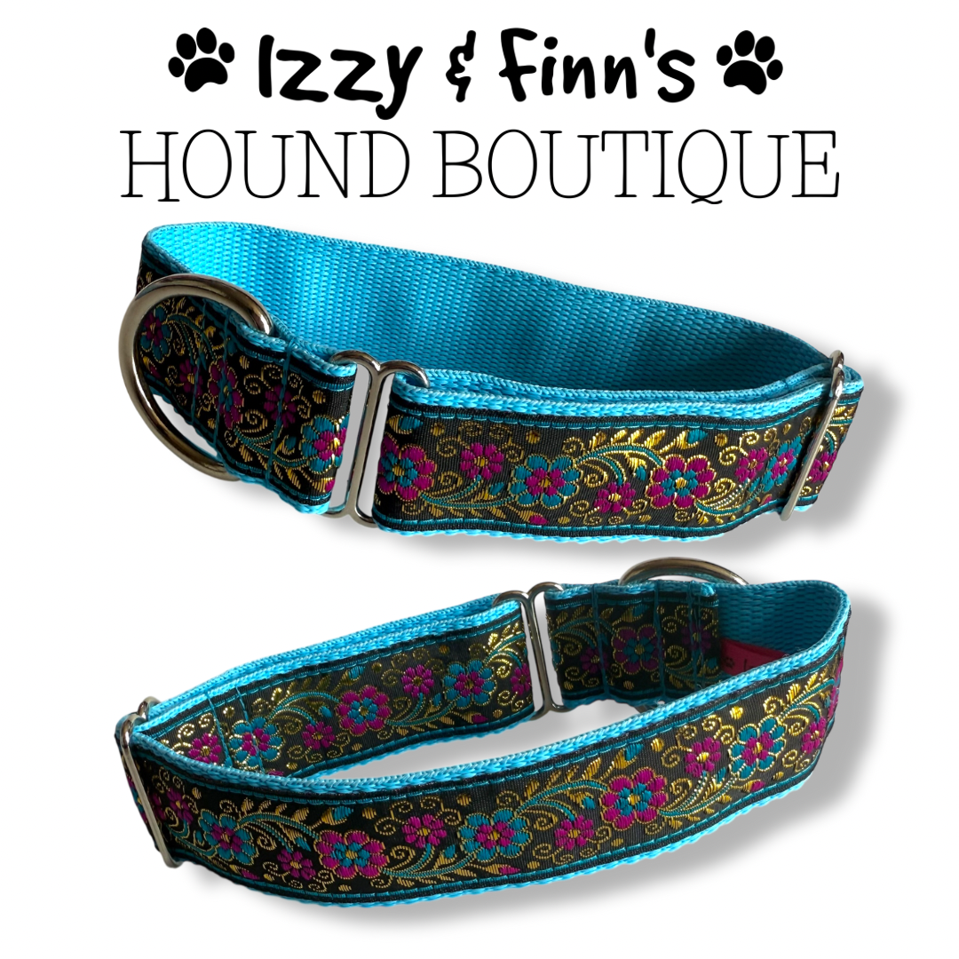 1.5" 'Florence' Greyhound Jacquard House Collar