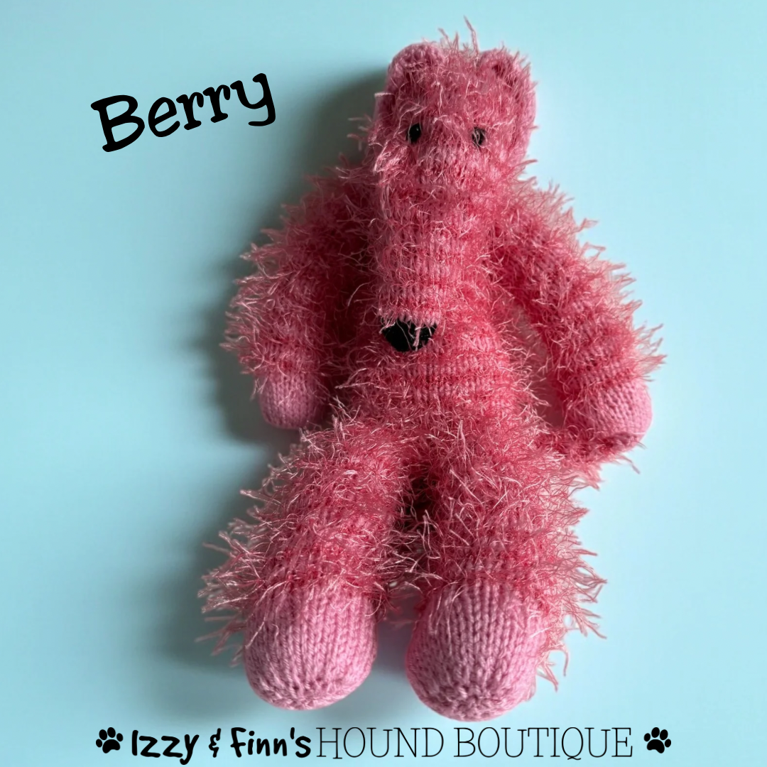 Berry - The Knitted Sock Dog