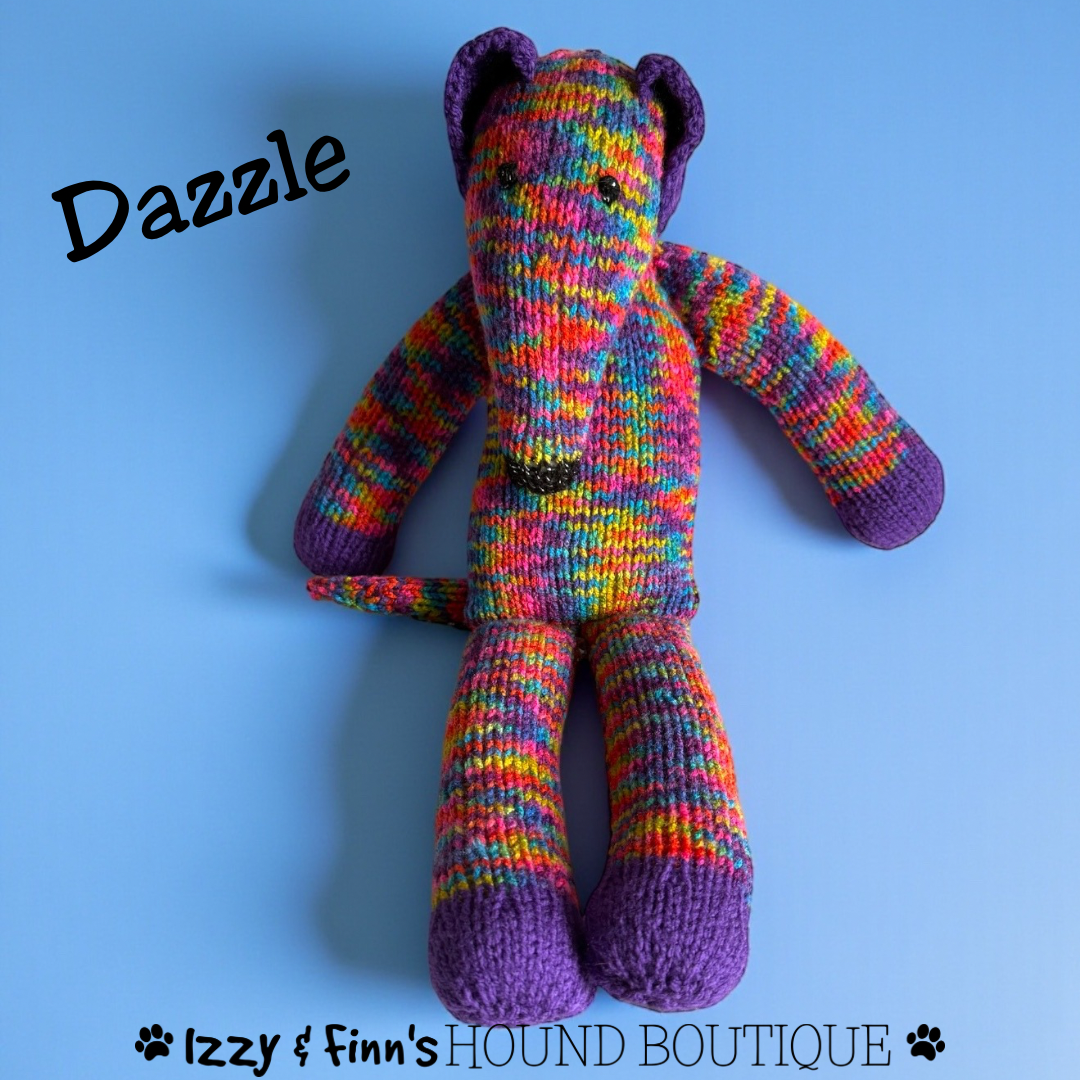 Dazzle - The Knitted Sock Dog
