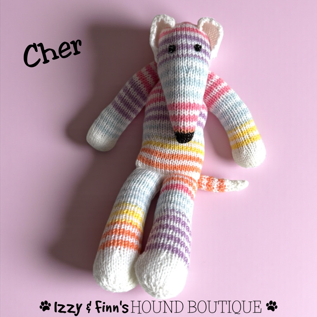 Cher - The Knitted Sock Dog