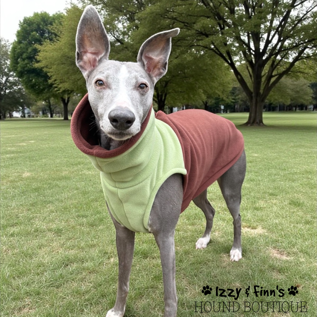 Fleece 'Colour Block' Tankies