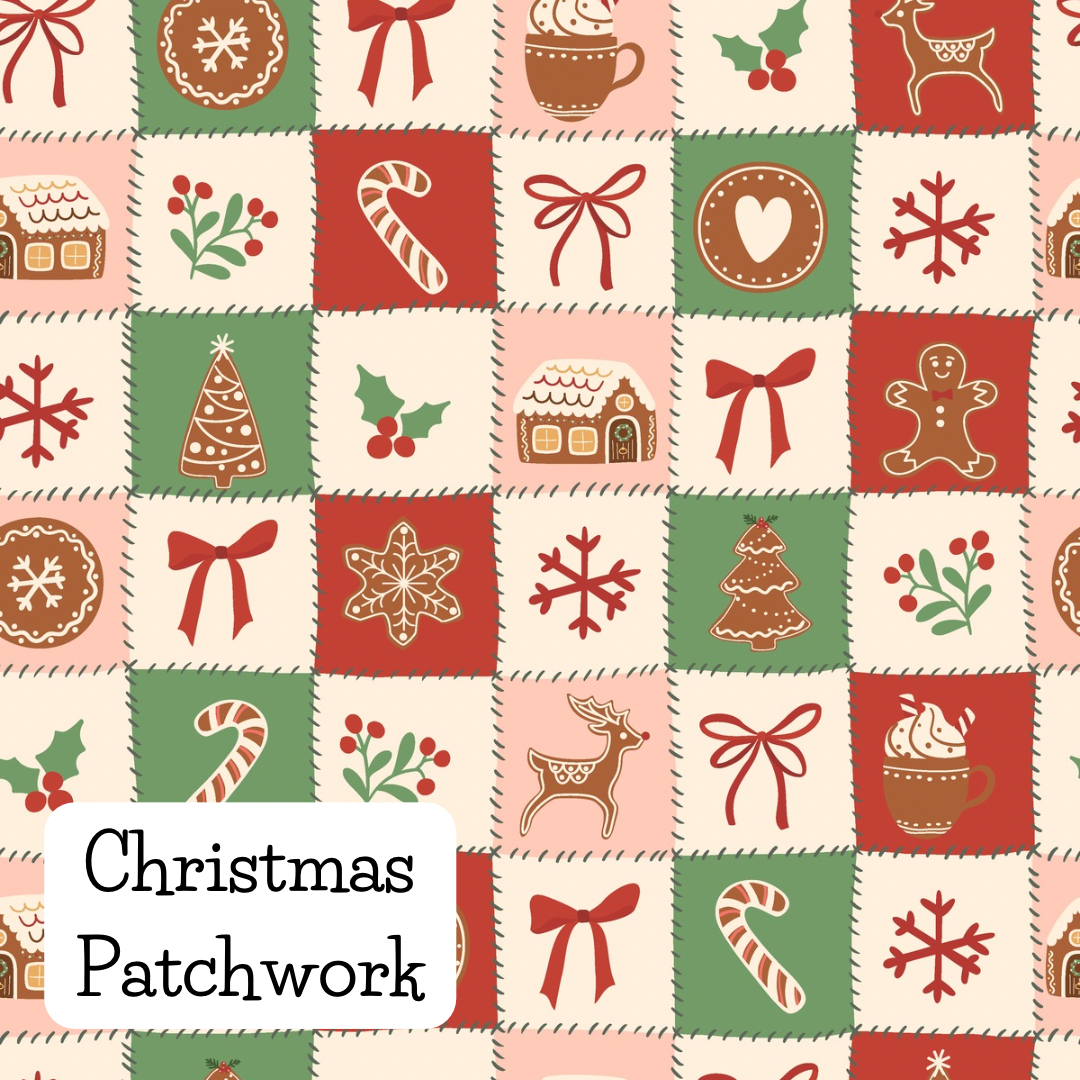 Christmas Patchwork T-Shirt Tankies