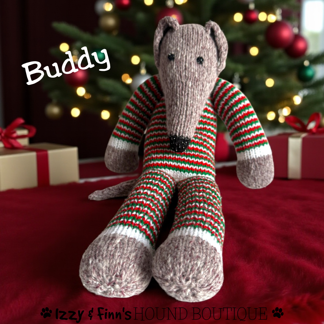 Buddy - The Knitted Sock Dog