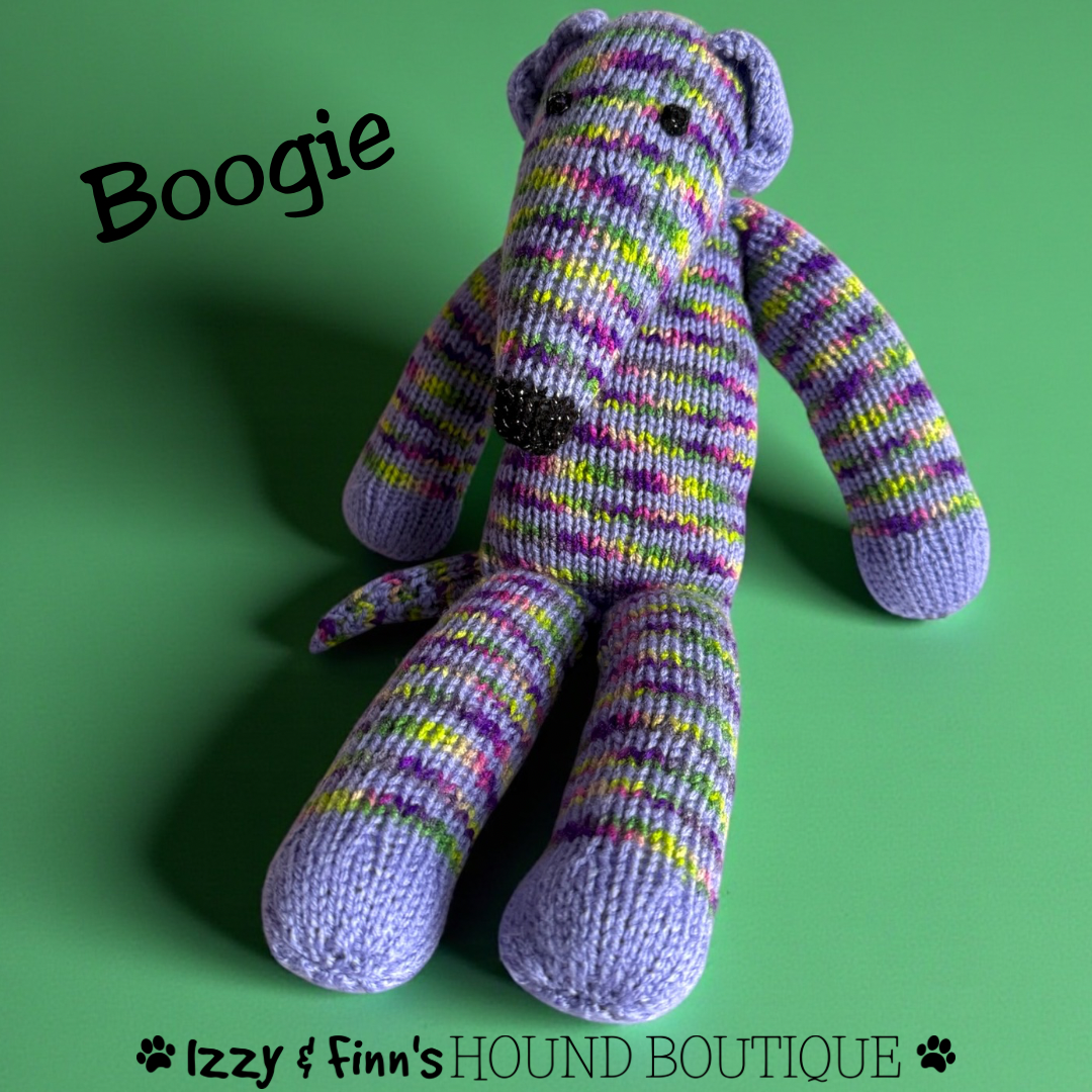 Boogie - The Knitted Sock Dog