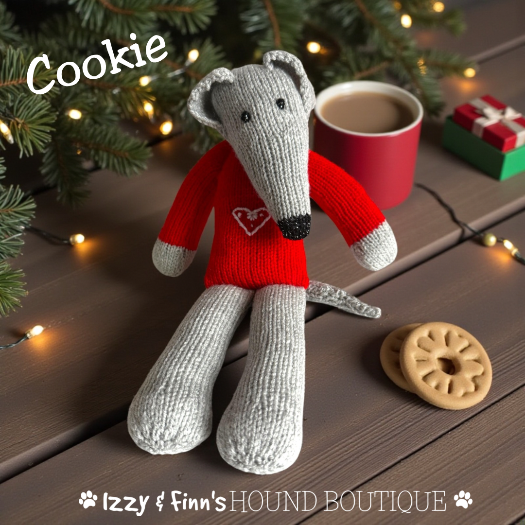 Cookie - The Knitted Sock Dog
