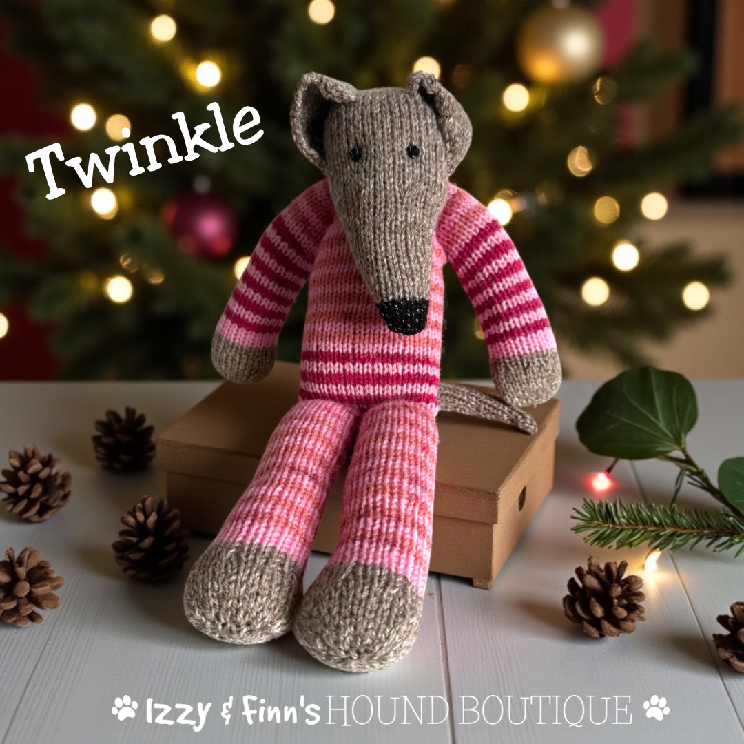 Twinkle - The Knitted Sock Dog