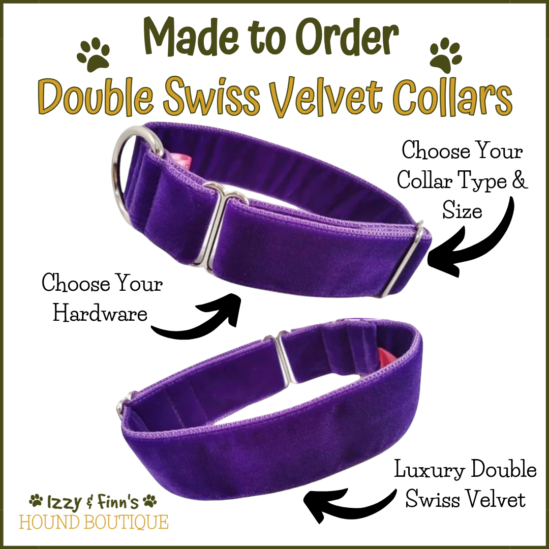 Made to Order - Double Swiss Velvet Collar