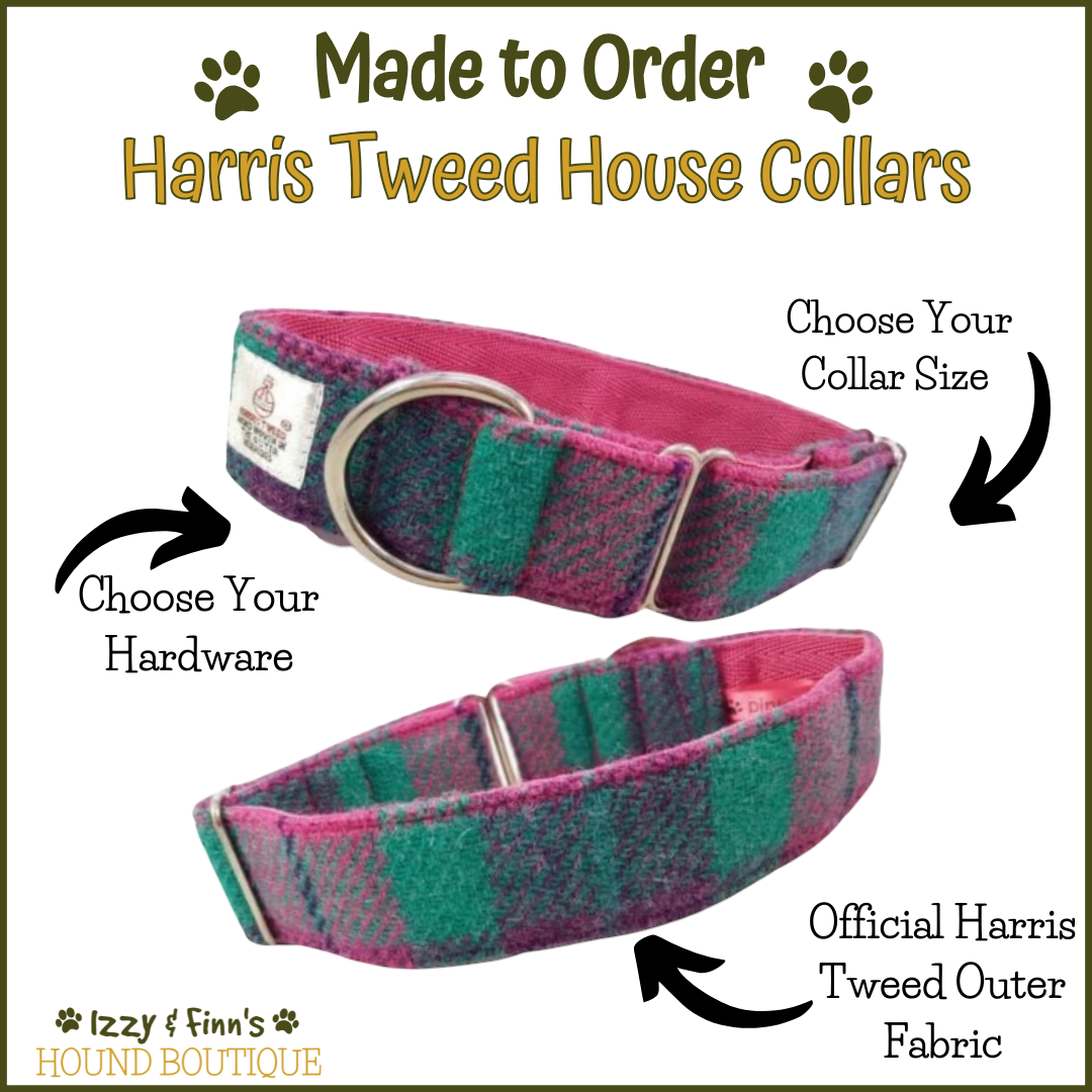Made to Order -  Harris Tweed House Collar