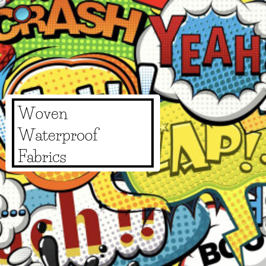 woven waterproof patterened coat fabrics