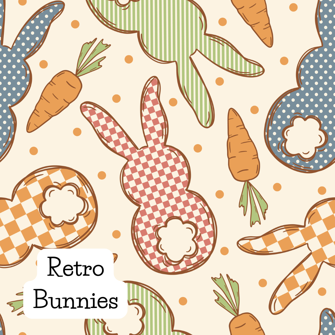 Retro Bunnies T-shirt Tankies
