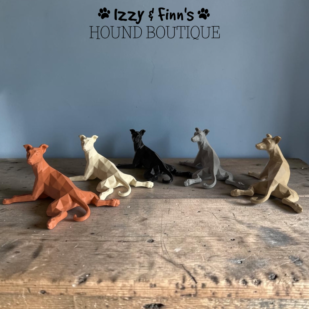 3D Printed Sploot Hound Figurine
