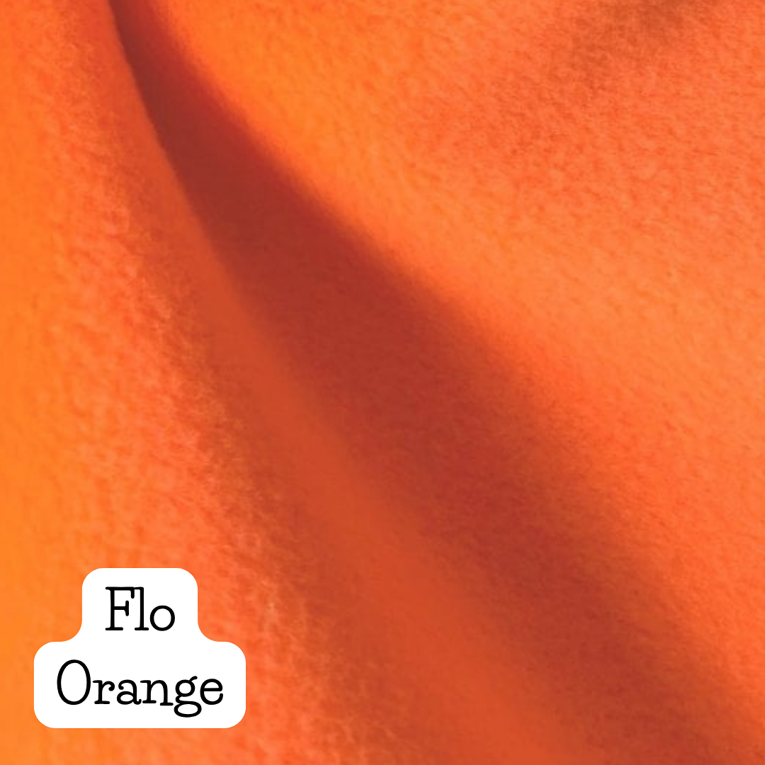 Flo Orange Fleece