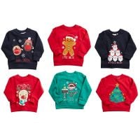 INFANTS Christmas Jumper - 6 different designs to choose from 2-6 Yrs
