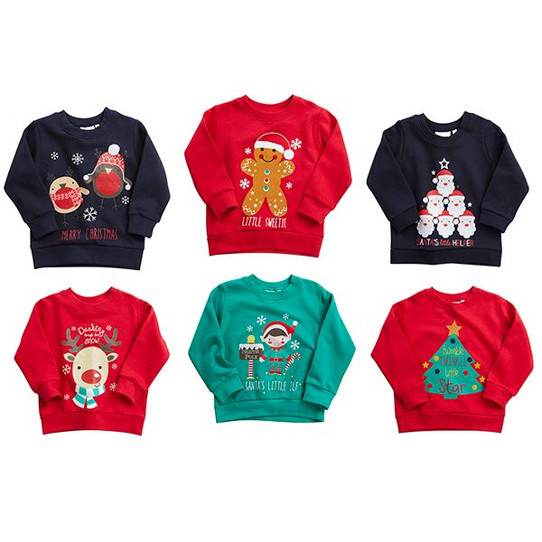 Child Christmas Jumper - 6 different designs to choose from