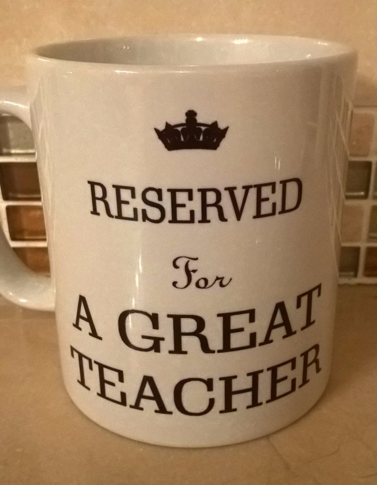 Reserved for a Great Teacher Mug