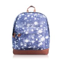 Personalised Blue Galaxy Backpack Rucksack 