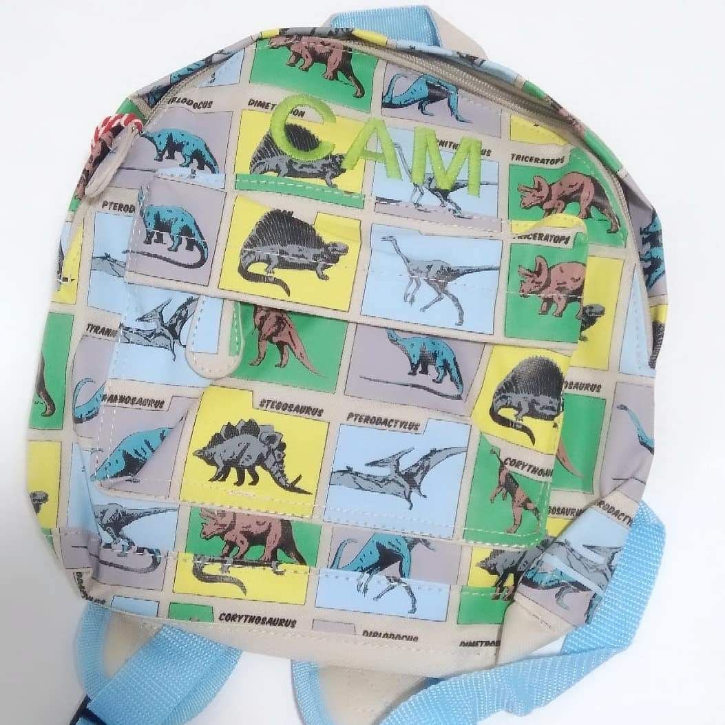 Personalised Child's Mini Dinosaur themed Backpack